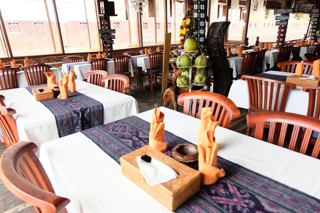 Kerti Beach Bungalow And Restaurant Padangbai  Eksteriør bilde
